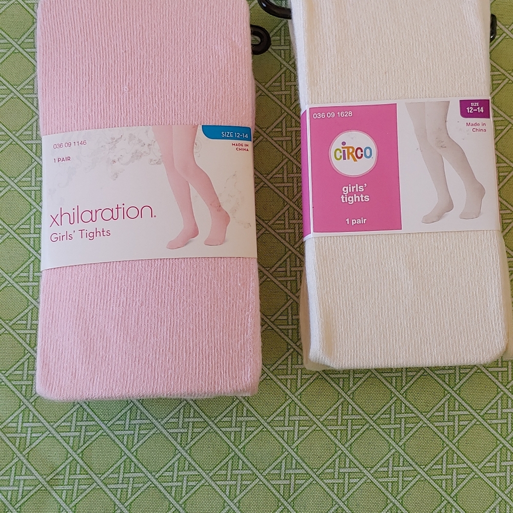 Corcoran and Xhilara girls Tights lot of 2